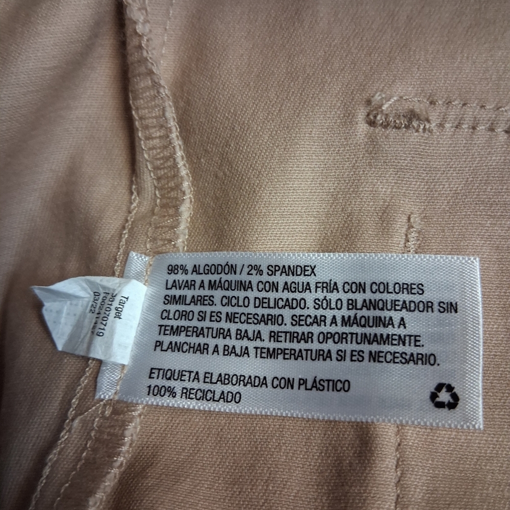 Wild Fable New Beige Flare Pants with Pocket Details Size 4 - Picture 11 of 17